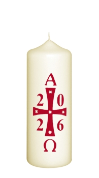 Ostertischkerze 140/50 mm, Dek. 378